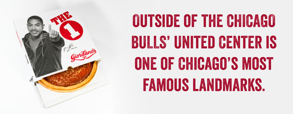 Outside of the Chicago Bulls' United Center is One of Chicago's Most Famous Landmarks.