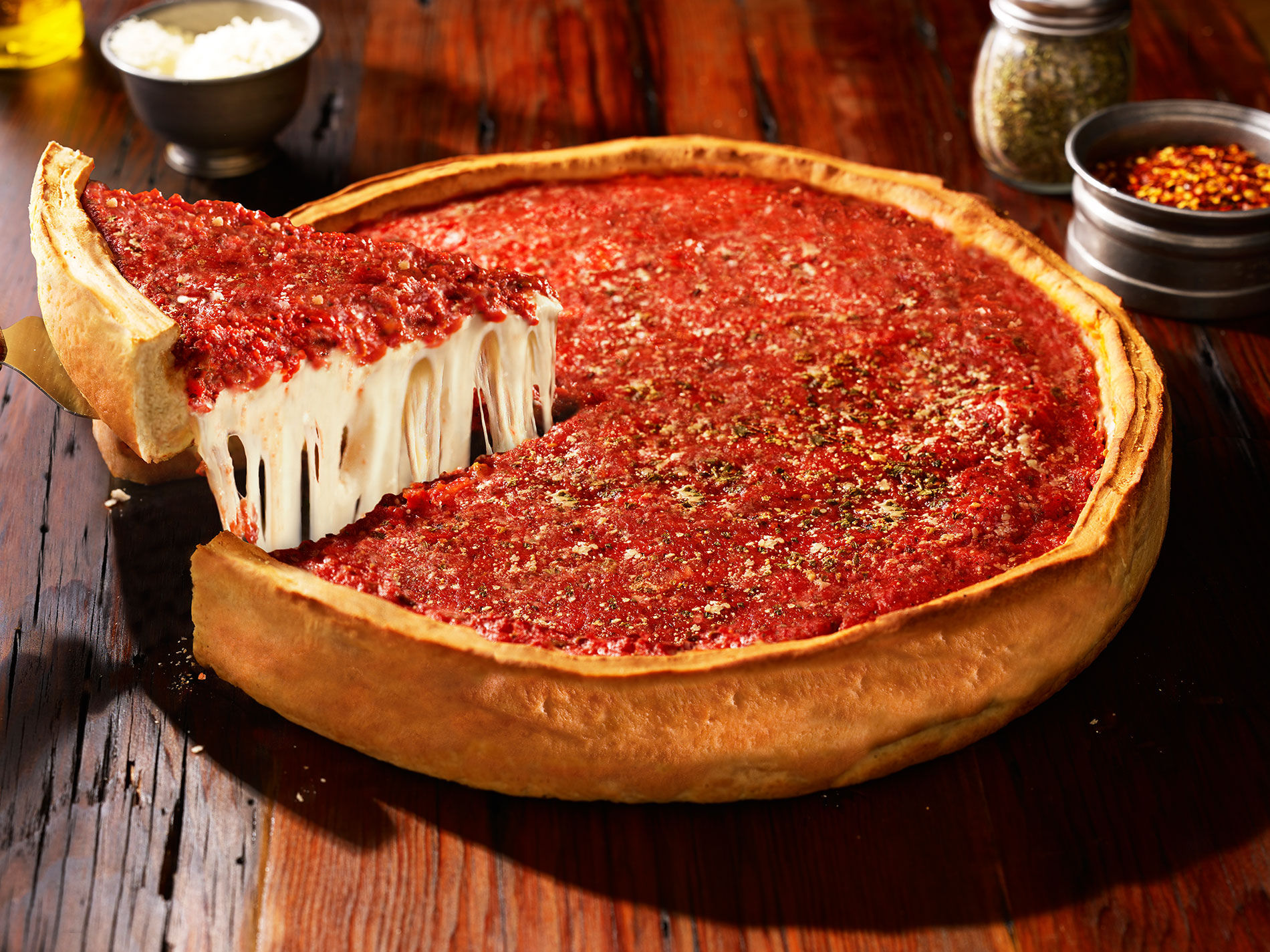 chicago deep dish pizza