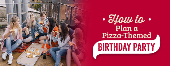 Wie man eine Geburtstagsparty mit Pizzathema plant