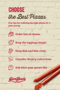 Choose the Best Pizzas for Your Pizza Party