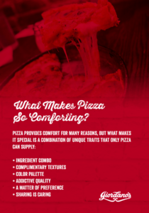 What Makes Pizza So Comforting?