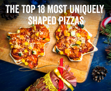 most uniquely shaped pizzas