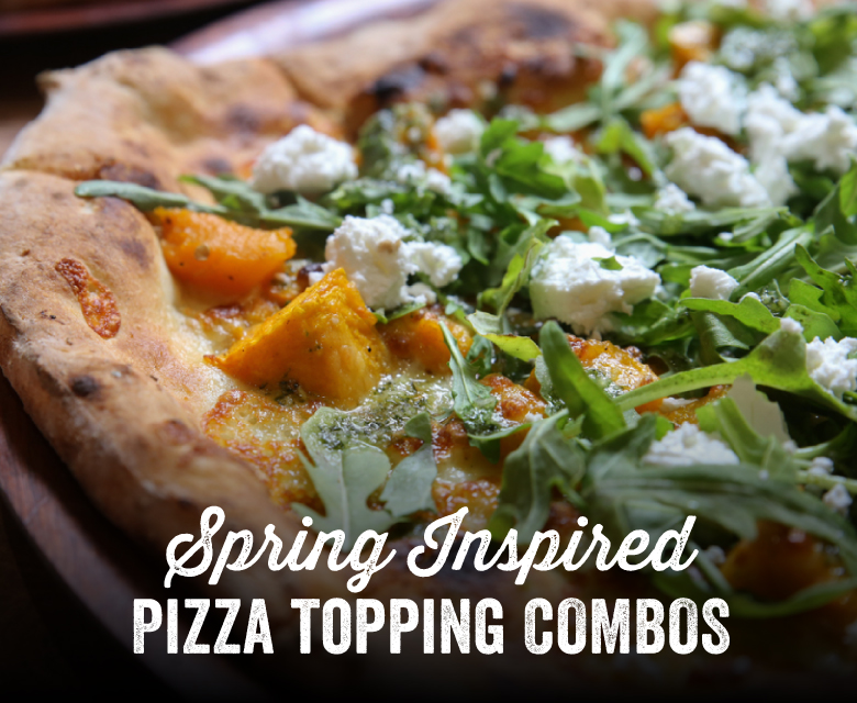 Spring-Inspired Pizza Topping Combos