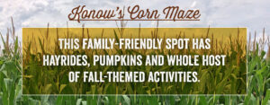 This family-friendly spot has hayrides, pumpkins and whole host of fall-themed activities