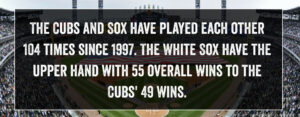 Sox and Cubs
