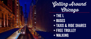 Getting Around Chicago Is Easy With Options Like The L, Buses, and Walking!