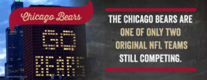 The Chicago Bears are one of only two original NFL teams still competing.