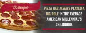 Pizza has always played a big role in the average American millennial's childhood.