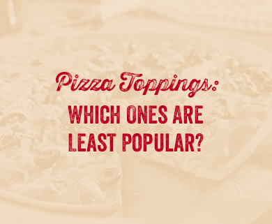 Least Popular Pizza Toppings
