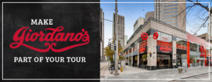make giordano's part of your tour