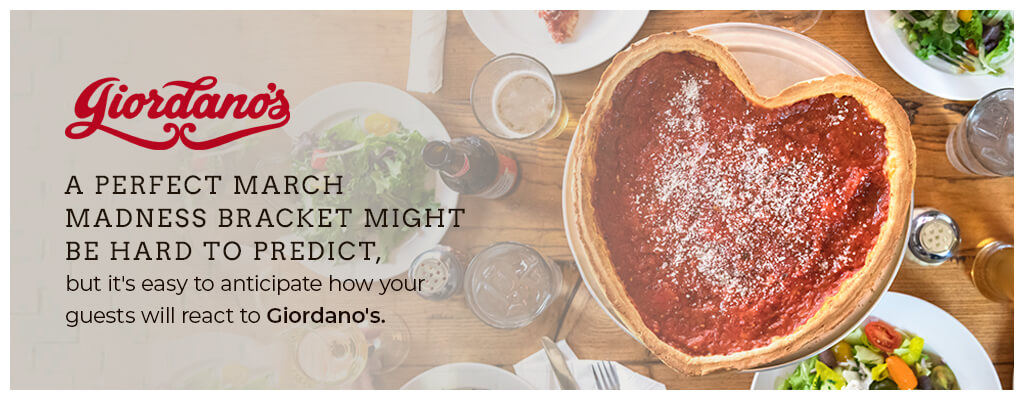 Make March Madness a slum dunk with Giordano's