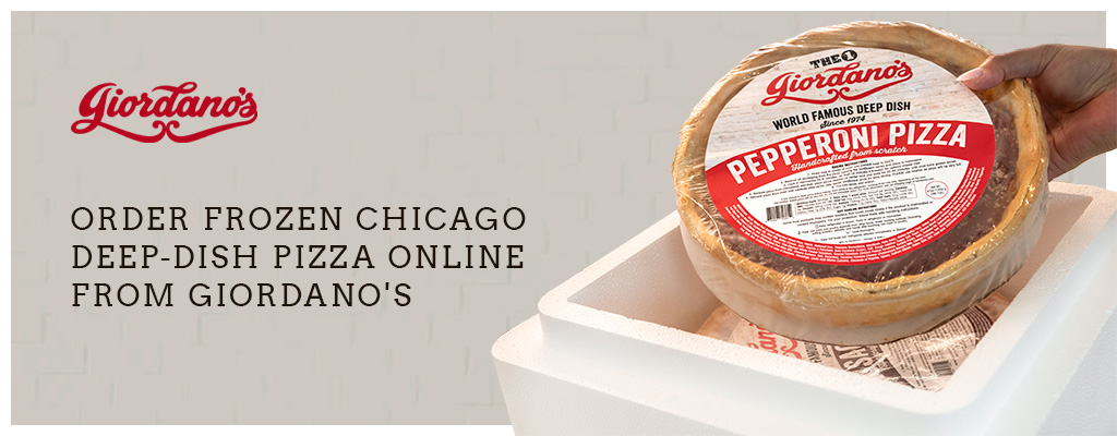 Order frozen Chicago deep dish pizza online