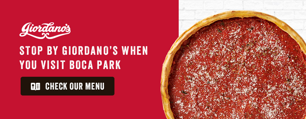 Stop by Giordano's When You Visit Boca Park