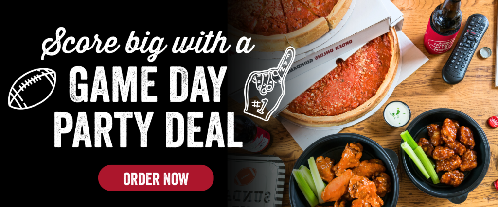 Score big with a Game Day Party Deal - Order Now