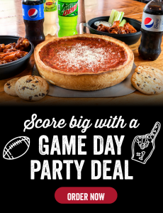 Giordano's Game Day Pizza Party Deal