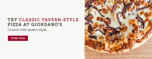 Try Classic Tavern-Style Pizza at Giordano's
