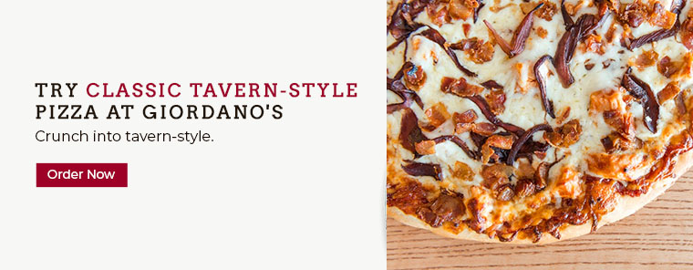 Try Classic Tavern-Style Pizza at Giordano's