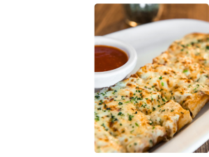 100 Points — Free Cheesy Garlic Bread