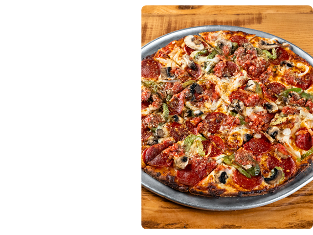 300 Points — Free Tavern Style Pizza
