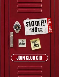 Hall Pass - Join Club Gio