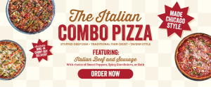 The Italian Combo Pizza - Order Now!