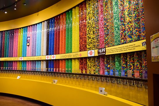m and m world